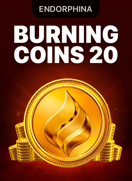 Burning Coins 20 at 1win casino, Endorphina