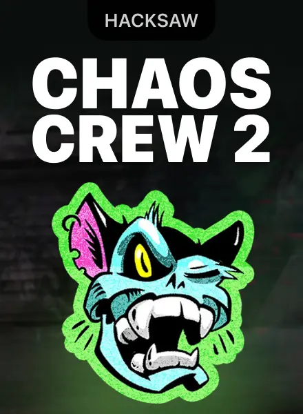 Chaos Crew 2 at 1win casino, Hacksaw