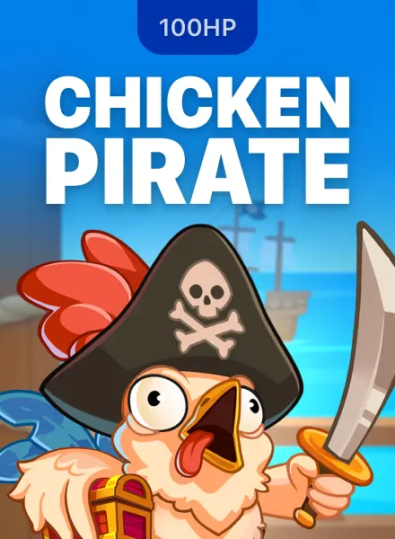 Chicken Pirate at 1win casino, 100HP