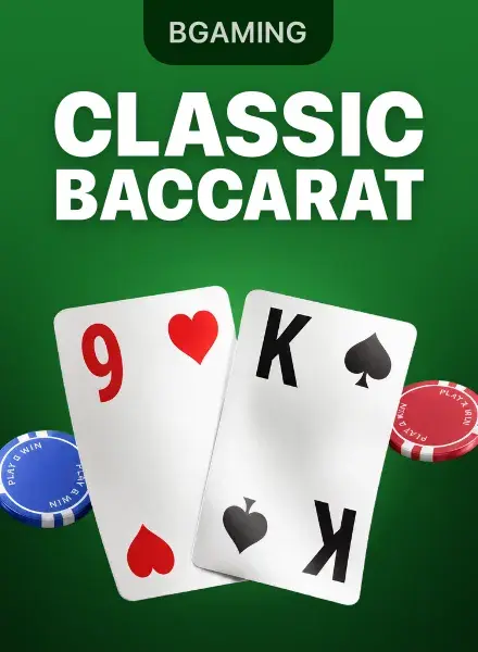 Classic Baccarat in 1win Live Casino, BGaming