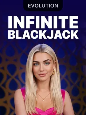 Infinite Blackjack nel Live Casino 1win, Evolution