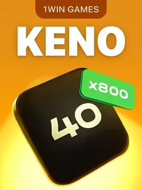 Keno in 1win Games