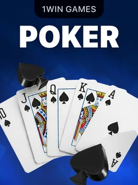 Poker in 1win Games