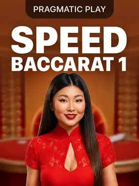 Speed Baccarat 1 nel Live Casino 1win, Pragmatic
