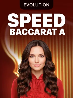 Speed Baccarat A nel Live Casino 1win, Evolution