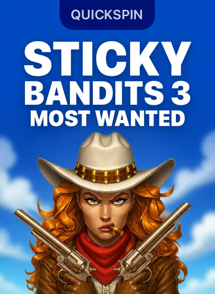 Sticky Bandits 3: Most Wanted at 1win casino, Quickspin
